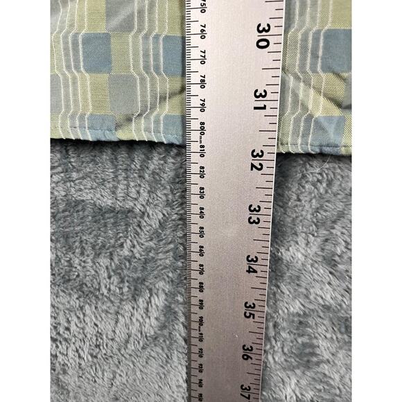 Michelsons London East End Men's Dress Shirt XXL Green Blue Check Pattern - Picture 7 of 9